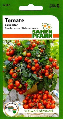 Buschtomate balkonstar - buschtomate,