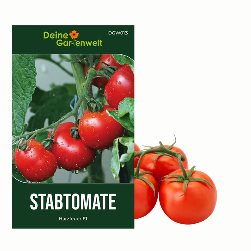 Stabtomaten harzfeuer samen - stabtomaten, f1