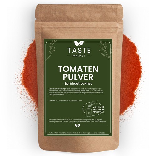Tomatenpulver gewürz - tomatenpulver,