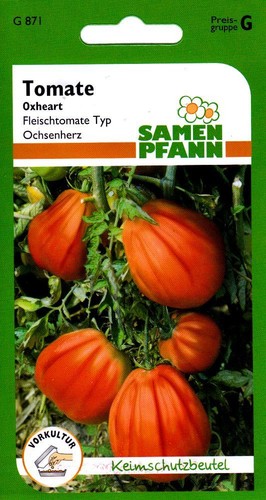 Tomate oxheart saftige - oxheart,